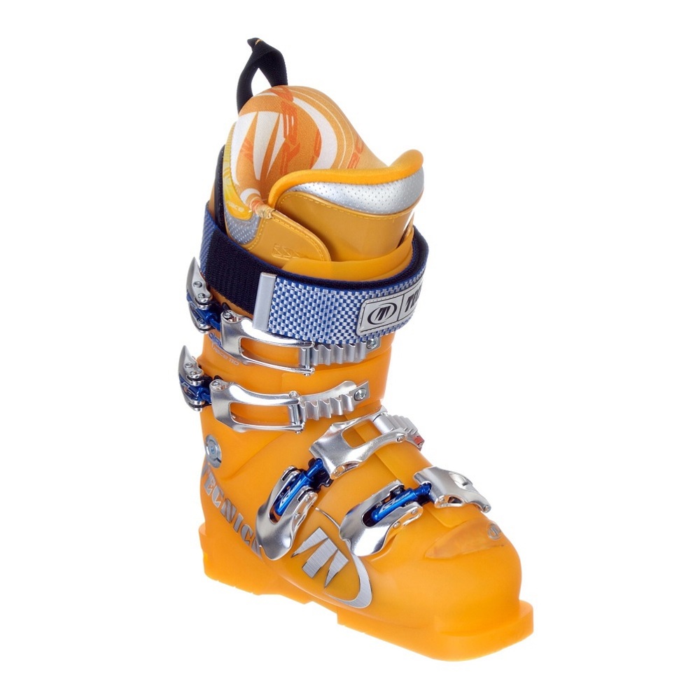 Tecnica Orange and Silver Athletic Shoes